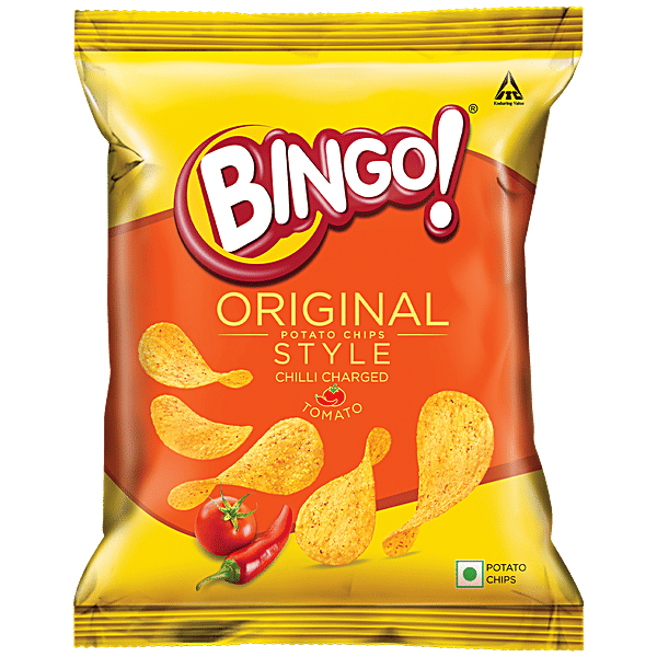 Bingo Original Potato chips Style(CHILLI CHARGED TOMATO)